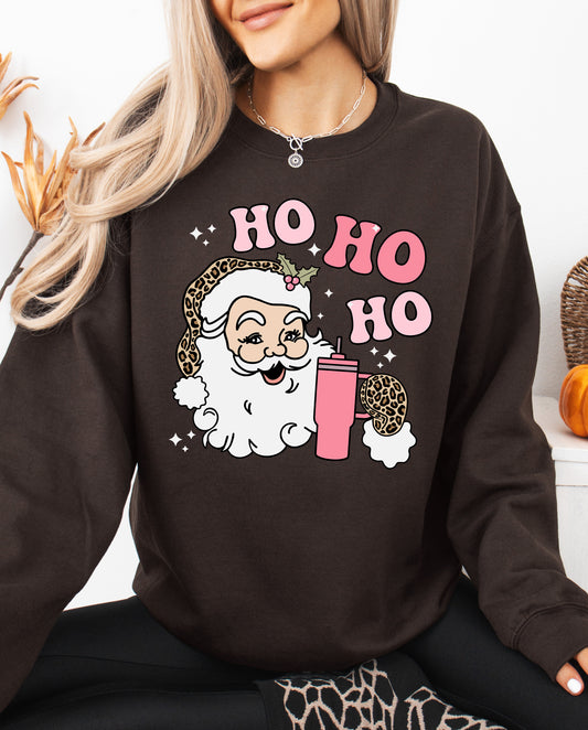 "Ho Ho Ho" Santa Crewneck Sweatshirt