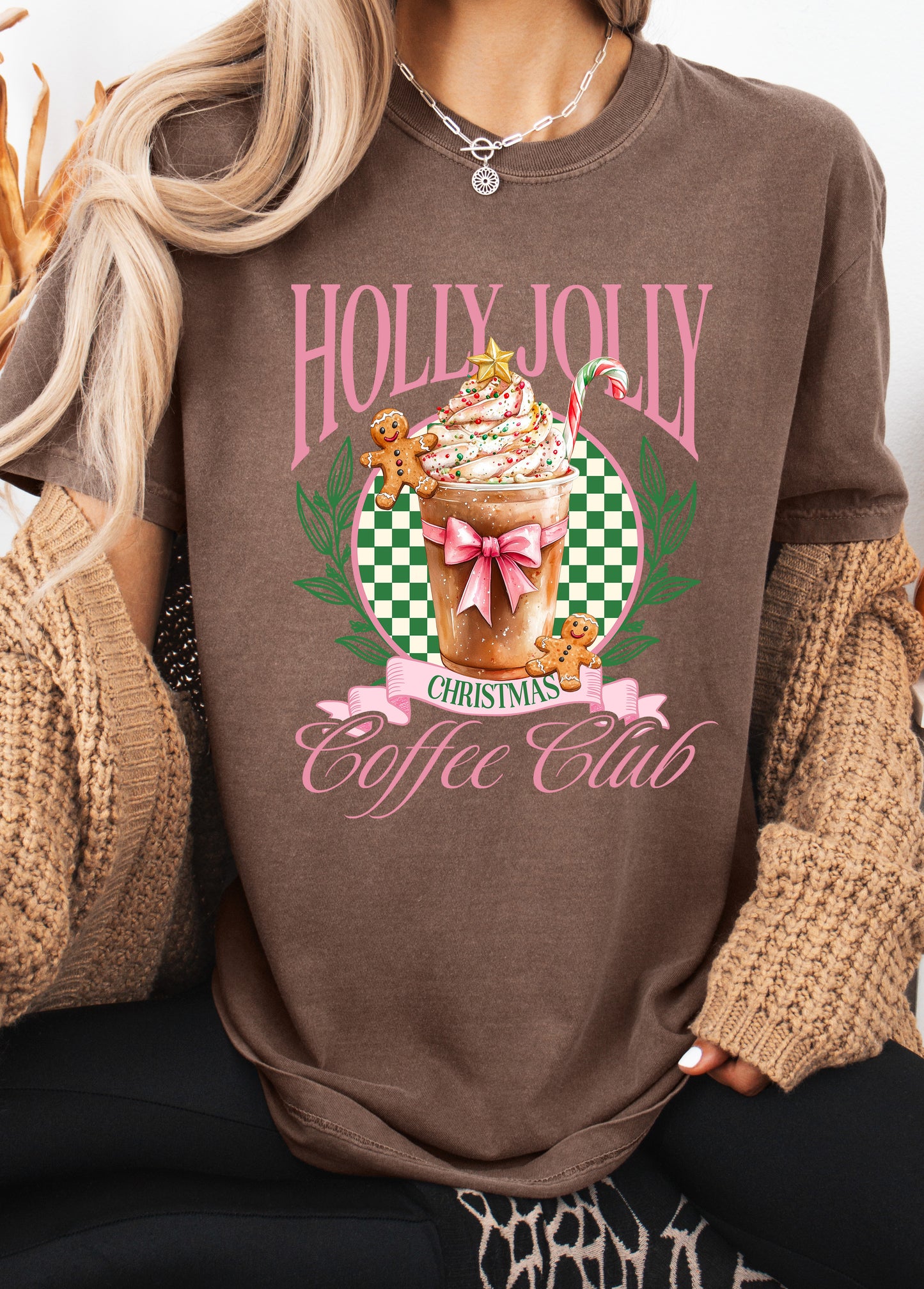 Holly Jolly Coffee Club T-Shirt