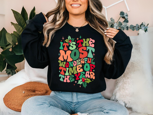 "It's the Most Wonderful Time" Crewneck Sweatshirt