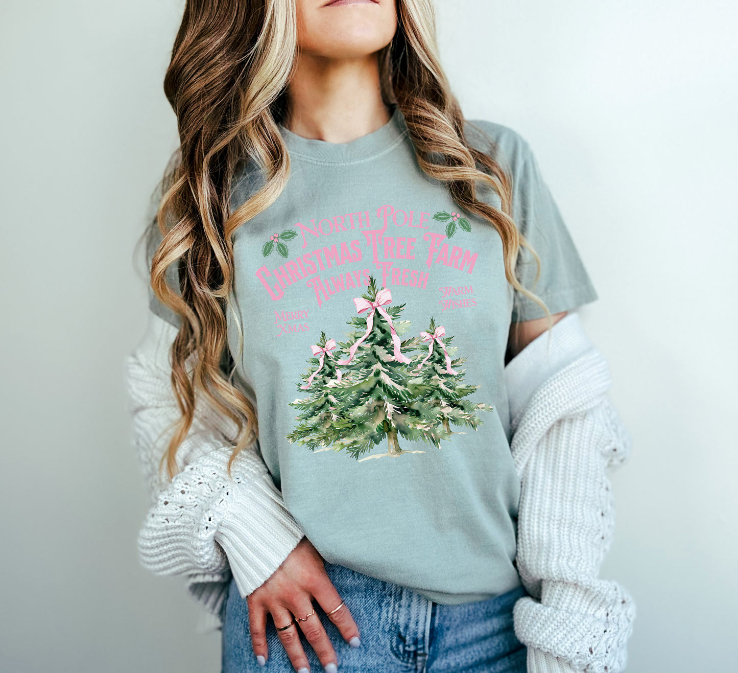 North Pole Christmas Tree Farm T-Shirt