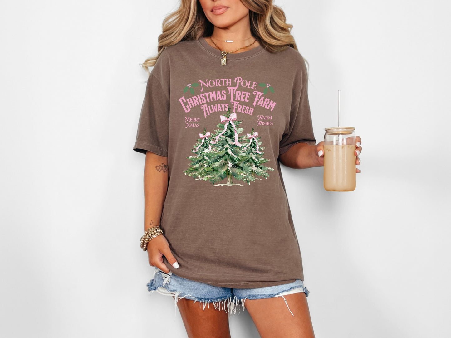 North Pole Christmas Tree Farm T-Shirt