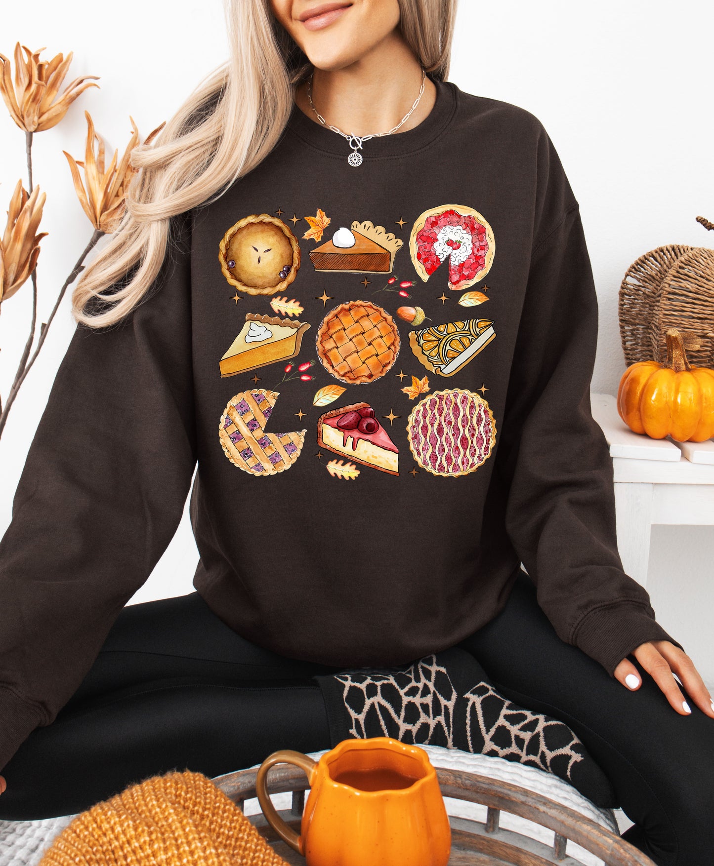 Pie Crewneck Sweatshirt