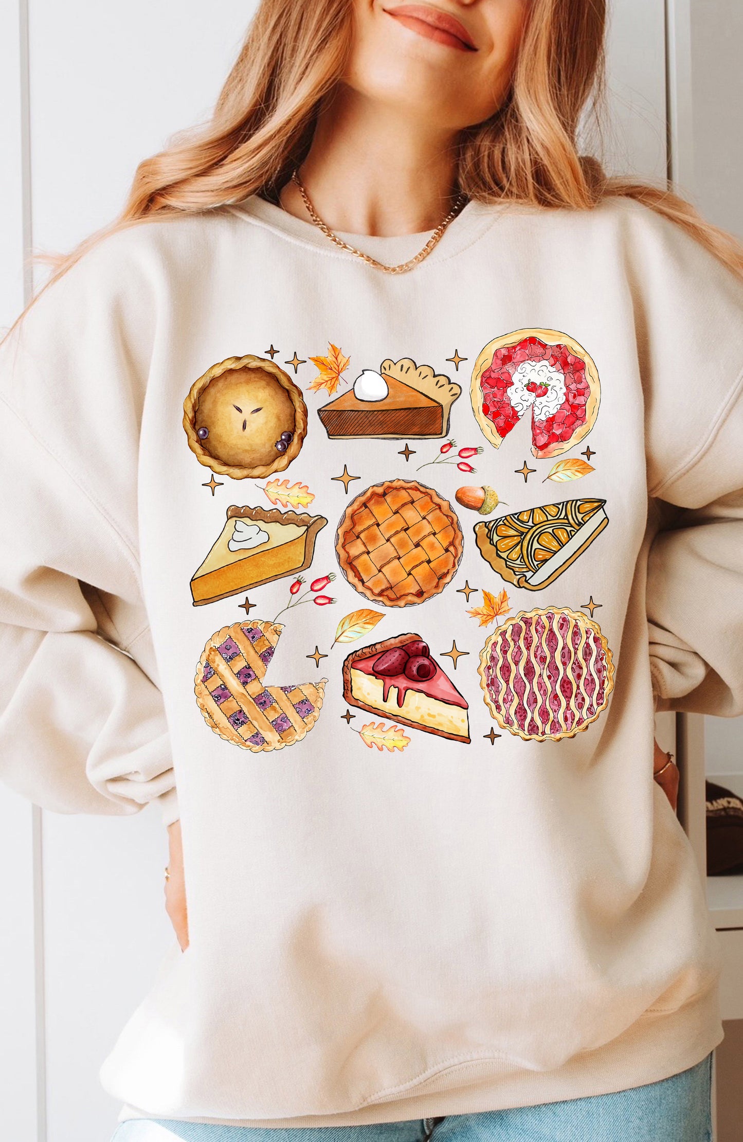 Pie Crewneck Sweatshirt