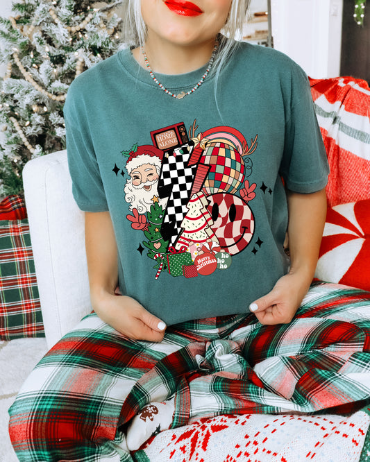 Retro Christmas Vibes T-Shirt