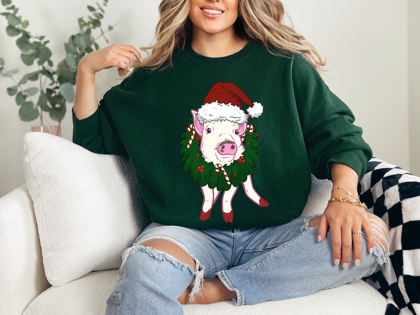 Zelda Christmas Crewneck Sweatshirt